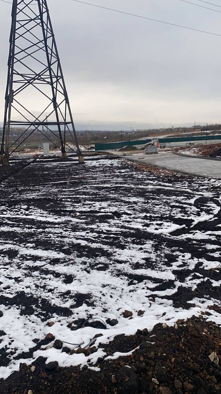 Планировка территории вдоль ЛЭП